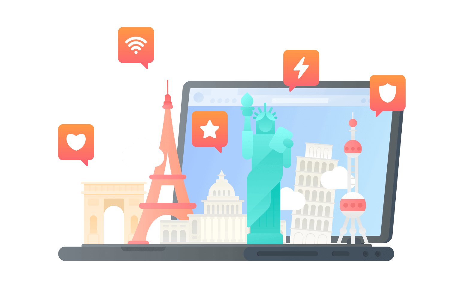 在佛得角群岛连接到中国的加速器 - 返华VPN